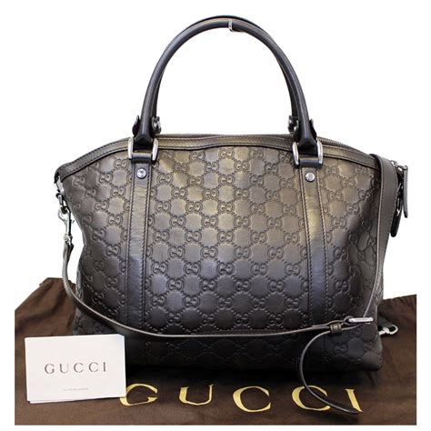 handtasche gucci braun|gucci leather shoulder bag.